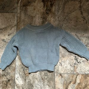 Gigi and Max gray blue sweater